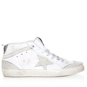 Golden goose distressed calf hair sneakers